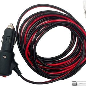 12V Socket Splitter - Three Way Adapter with USB