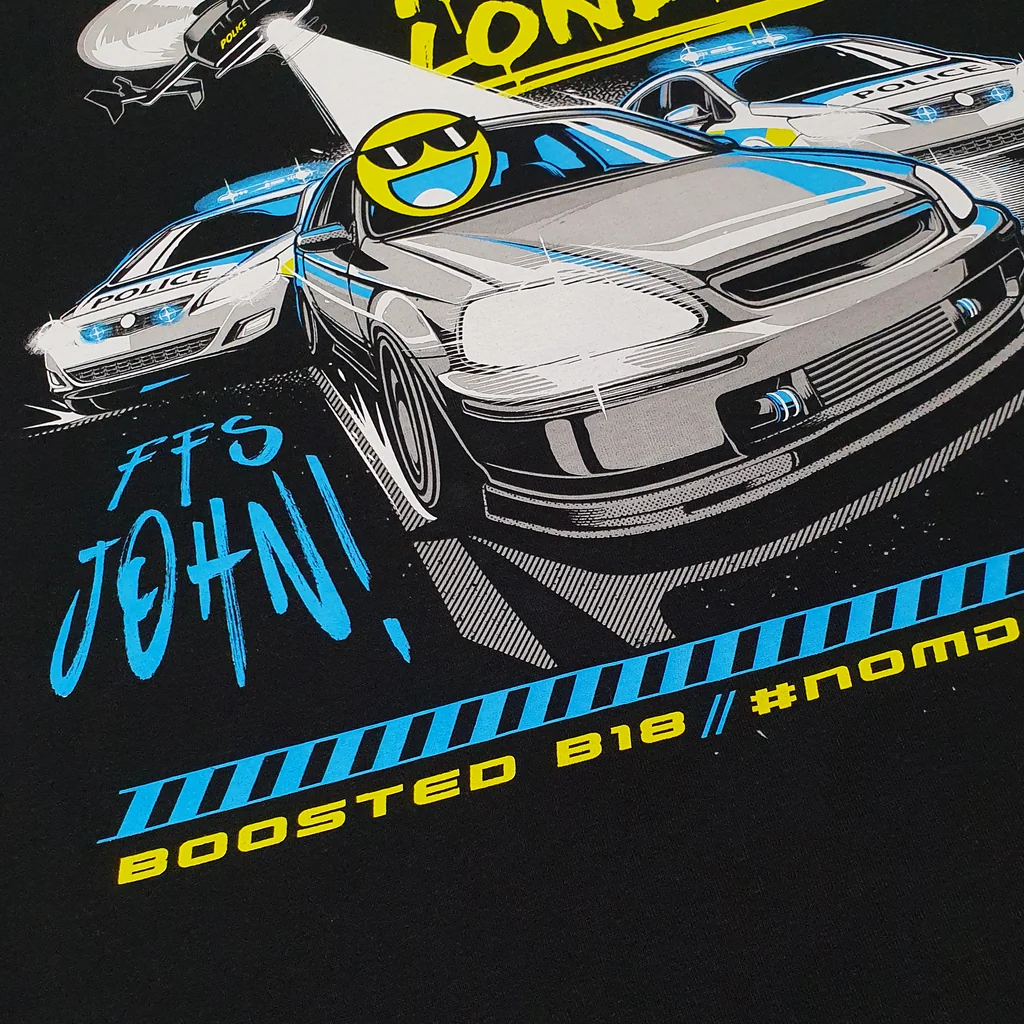 FFS John T Shirt Black - Image 3