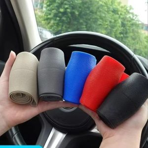 Anti-Slip Steering Wheel Cover - Universal Stretch Fit