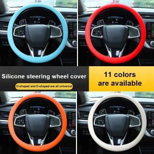 Anti-Slip Steering Wheel Cover - Universal Stretch Fit