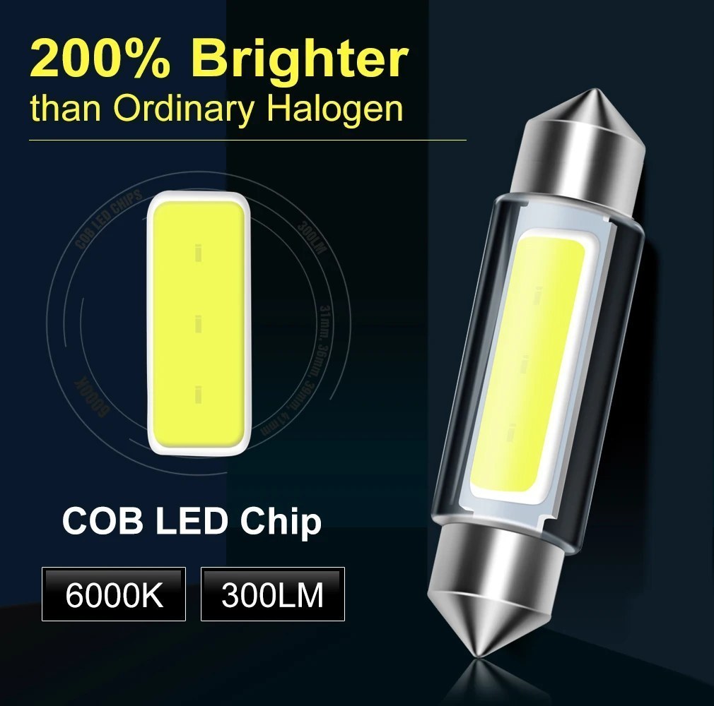 Bright White Replacement Pair - LED Number Plate Lights