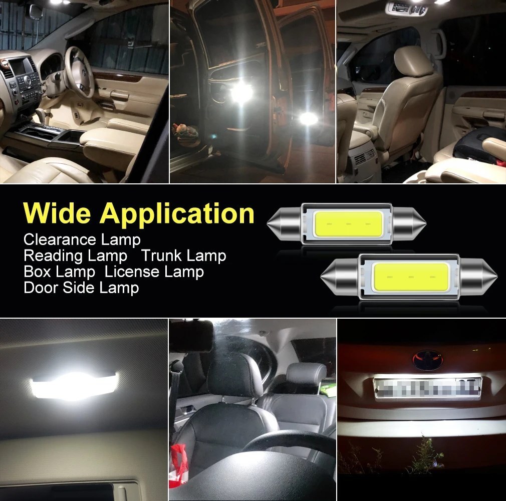 Bright White Replacement Pair - LED Number Plate Lights