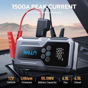 Car Jump Starter - Lithium Booster Pack with USB Output