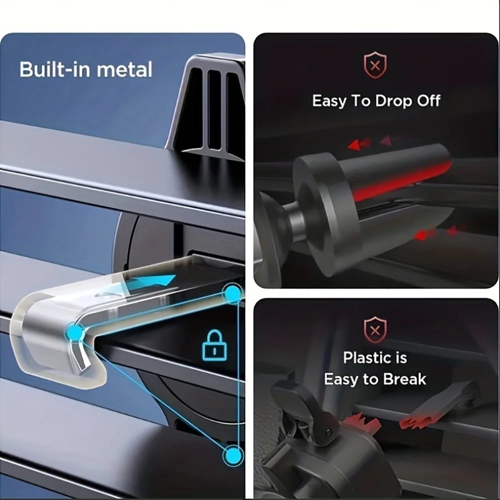 Car Vent Phone Mount - Adjustable Grip Cradle