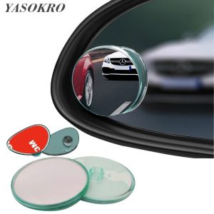 Convex Blind Spot Mirror Set - Adjustable Wide Angle