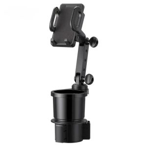 Cup Holder Phone Mount - Expanding Base with Gooseneck
