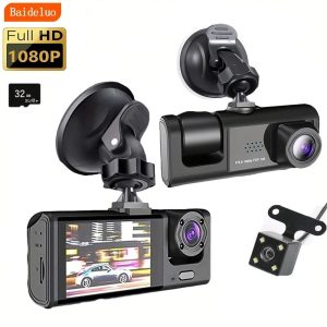 Dash Cam - 1080P Front and Rear with Night Vision