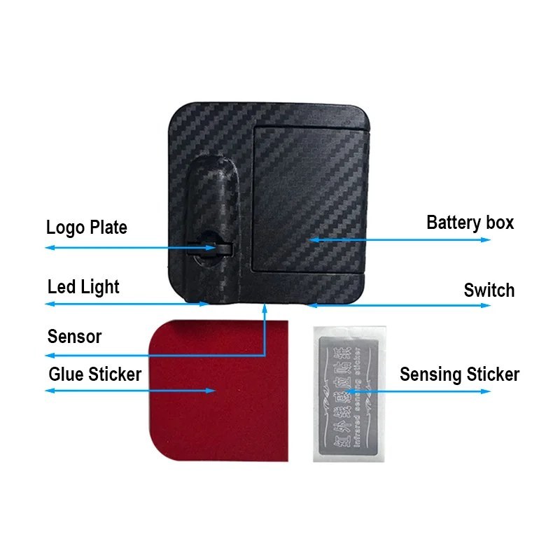 Door Welcome Light - Wireless Puddle Projector
