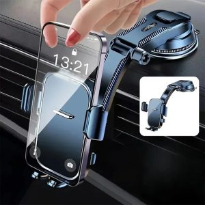 Gravity Phone Holder - Self-Locking Car Mount