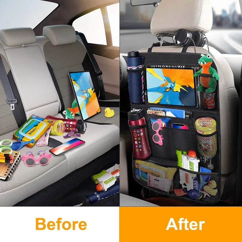Headrest Tablet Holder - Adjustable Back Seat Mount
