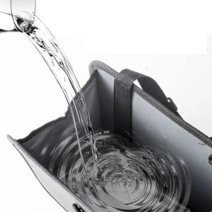 Leakproof Waste Holder with Lid - Car Bin