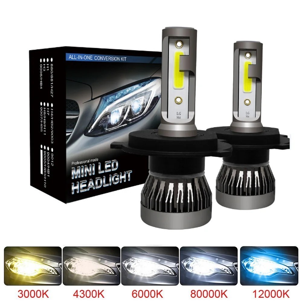 LED Headlight Bulbs - Direct Fit Upgrade Set
