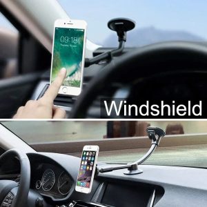 Magnetic Car Phone Holder - Vent and Dash Mount