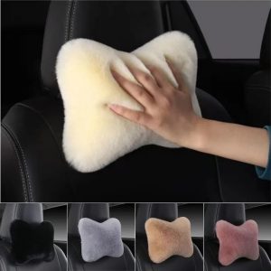 Memory Foam Neck Pillow - Car Headrest Cushion