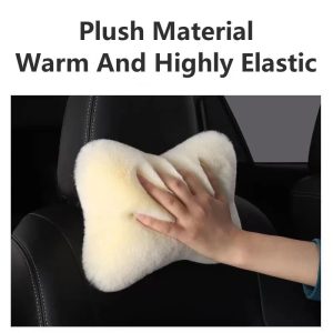Memory Foam Neck Pillow - Car Headrest Cushion