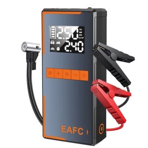 Portable Jump Starter Power Bank - 12V Car Battery Booster