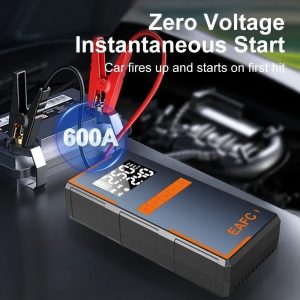 Portable Jump Starter Power Bank - 12V Car Battery Booster