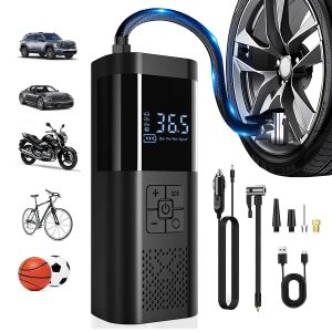 Portable Tyre Inflator - 12V Digital Air Compressor