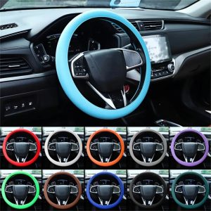Sport Steering Wheel Cover - Perforated Anti-Slip