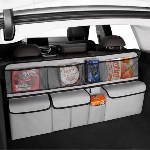Storage Box with Dividers - Collapsible Boot Organiser