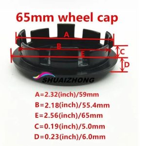 Universal Wheel Trims - Replacement Hub Cap Set