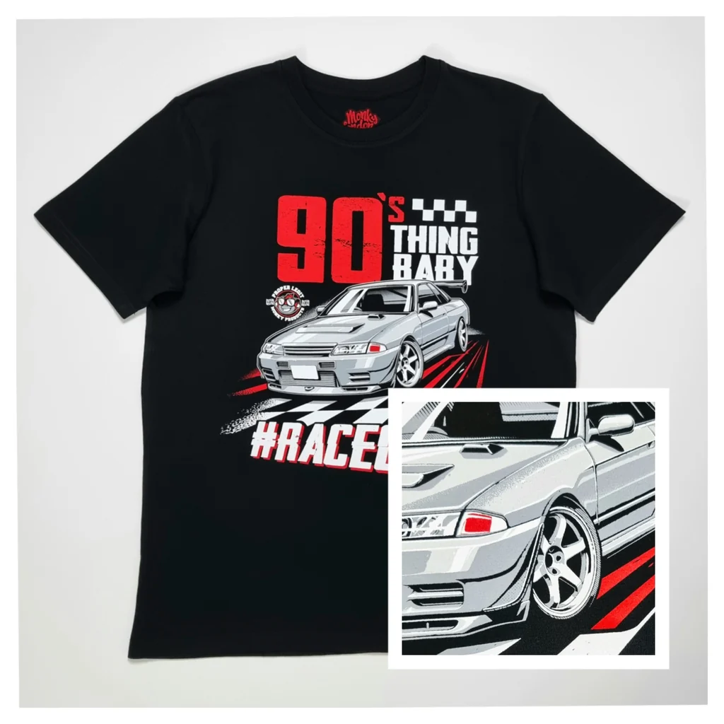 90'S THING T SHIRT BLACK